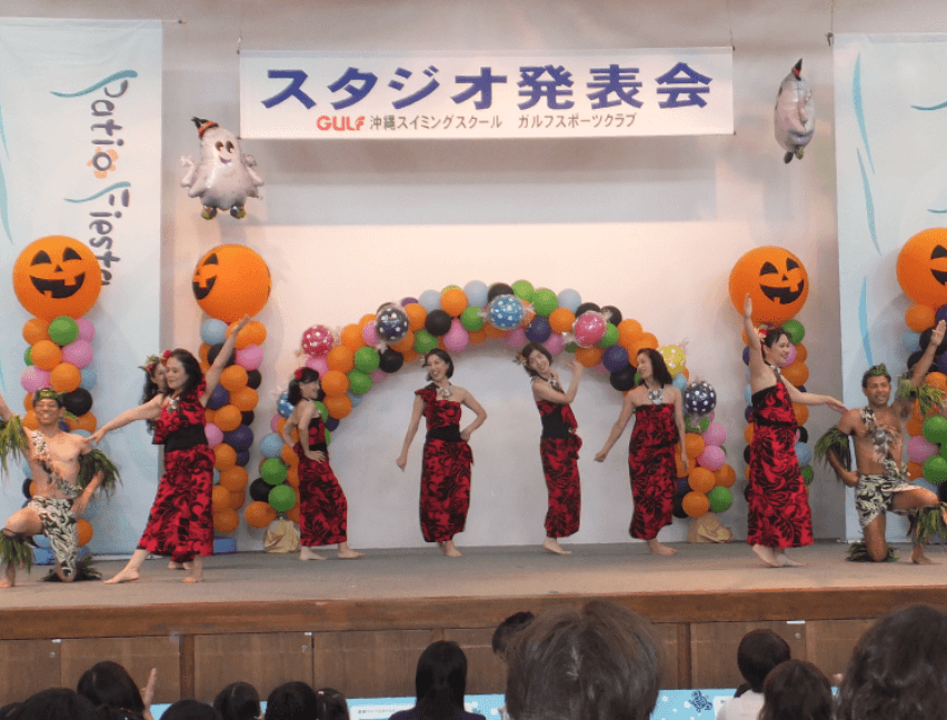 タヒチアンダンスの様子