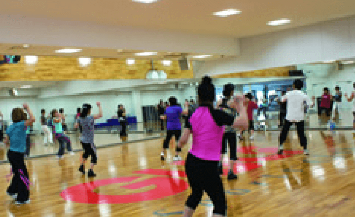 ZUMBA(ズンバ)の様子