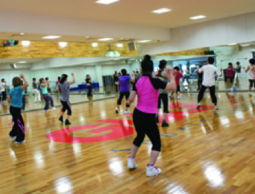 ZUMBA(ズンバ)の様子